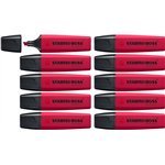 Evidenziatori Stabilo Boss Original Wildflower Borgogna 10 Pz.