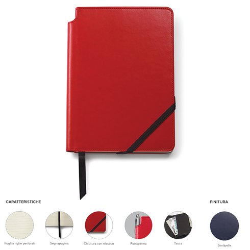 Cross Notebook Rosso AC281-3M