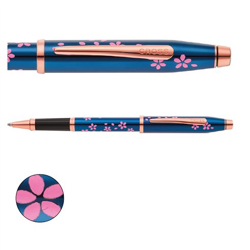 Cross Century II Blossom Blu Roller AT0085WG-163