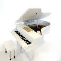 Mini Pianoforte a coda John Lennon White MIN-0283