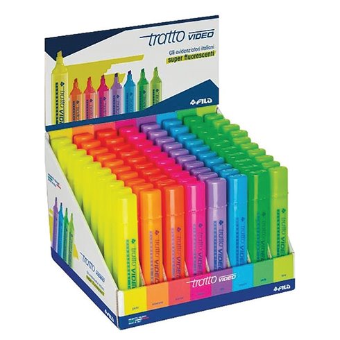 Evidenziatori Tratto Video Classic  Expo  80 pz.
