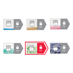 Distruggidocumenti Rexel Momentum P3 X312 Slim