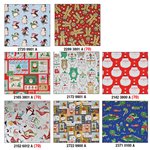 Carta Regalo Star Natale 25 Rotoli 70x100 Santa & Friends 46-29870