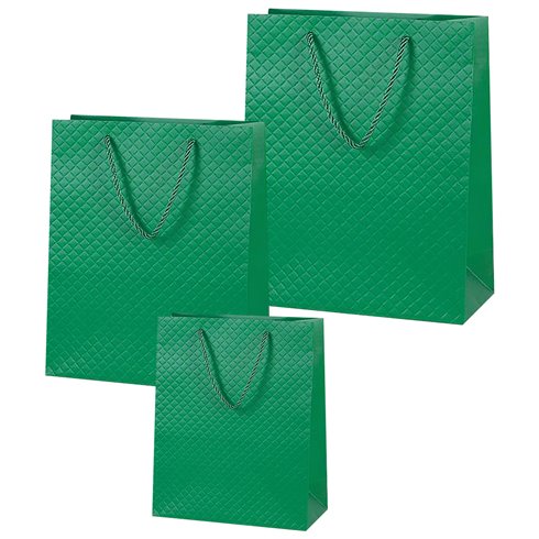 Shopper Star Natale 25 Brigitte Verde 26x12x32 16248 2605