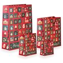 Shopper Star Natale 25 Advent Bags 33x12x45 23759