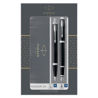 Parker Gift Set IM Black CT BP FP 2093215