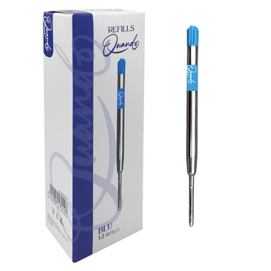 Refills Tipo Parker Quando Blu 12 pz.