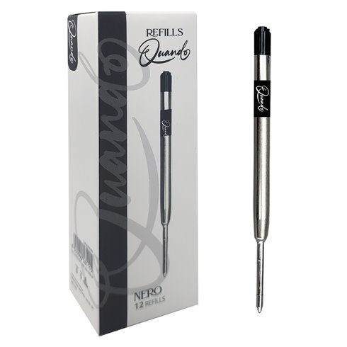 Refills Tipo Parker Quando Nero 12 pz.