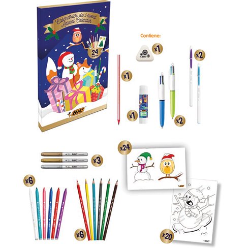 Bic Calendario dell'Avvento 2025