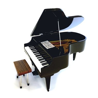 Mini Pianoforte a coda Black MIN-0139