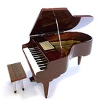 Mini Pianoforte a coda Brown MIN-0276