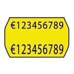 Etichette per prezzatrici 2616 36 pz. Giallo