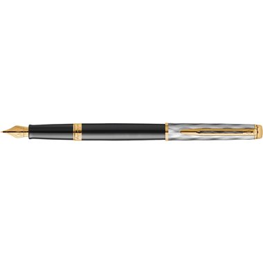 Waterman Reflection Hemisphere Black GT Stilo M