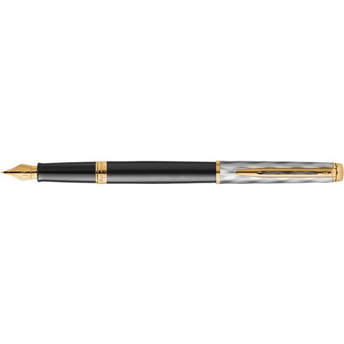 Waterman Reflection Hemisphere Black GT Stilo M