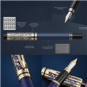 Waterman Man 24 Carere Blue de Paris Stilo M