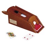 DN Sabot in legno tinta mogano 02410