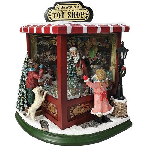 Carillon Natalizio VC Negozio di Giocattoli H38 cm.