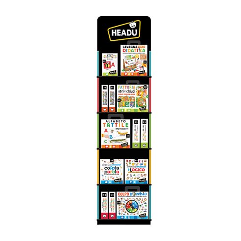 Headu 25 Cardboard Display Headu