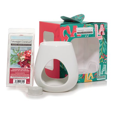 Yankee Candle Natale 25 Bruciatore per Cera da Fondere