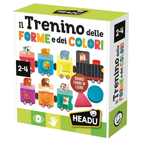 Headu 25 Trenino delle Forme e dei Colori