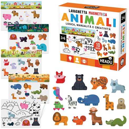 Headu 25 10 Giochi con gli Animali Magnetici