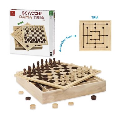 DN Scacchi Dama Tria Top cm..30 053908