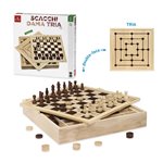 DN Scacchi Dama Tria Top cm..30 053908