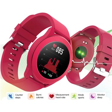TF Smart Watch Colorum CW 300 Magenta