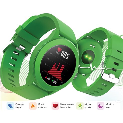 TF Smart Watch Colorum CW 300 Verde
