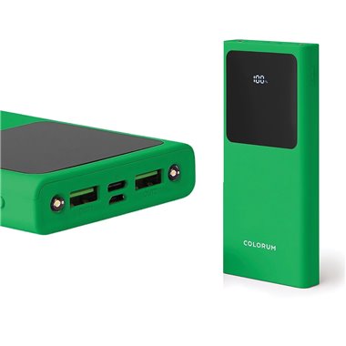 TF Power bank Colorum 10.000 mAh CPB10 Verde