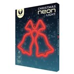 Lampada Neon Led Stella Campane a coppia FLNE17 360x20x180