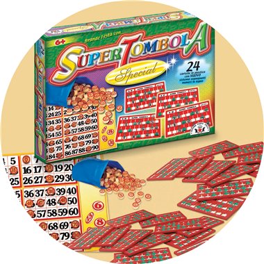 MS 25 Super Tombola Special 48 Cartelle Art. 93