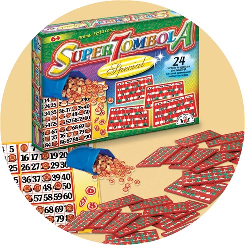 MS 25 Super Tombola Special 24 Cartelle Art. 92