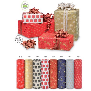 Carta Regalo Sadoch Natale 25 Kit 180 pz. Brirex ECOCOORD05N