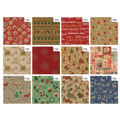 Carta Regalo Sadoch Natale 25 100 ff Kraft N4400NAT