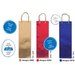 Shopper Sadoch Natale 25 SDE 65D Bottiglia Rosso Metal