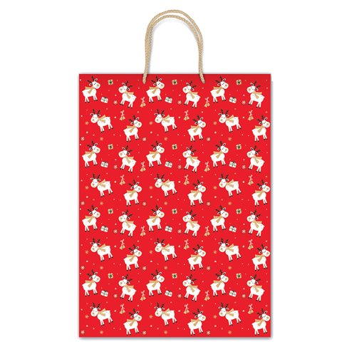 Shopper Sadoch Natale 25 SDN20 413H 25x10x20 Fantasia