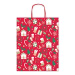 Shopper Sadoch Natale 25 SDX 565C 16x8x21 Fantasia