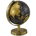Globo Mini Blue/Gold Con Base Cm.  8