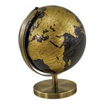 Globo Mini Blue/Gold Con Base Cm.10