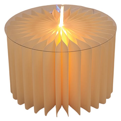 Lampada Led Colonna Carta Bianca d.30 h. 40 1436010