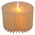 Lampada Led Colonna Carta Bianca d.30 h. 40 1436010