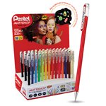 Pentel 25 Expo 0022442 Roller Gel Mattehop 42 pz.