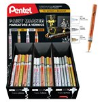 Pentel 25 Expo 0022449 Marker Amico Oro/Arg/Bia/Bro 78 pz.