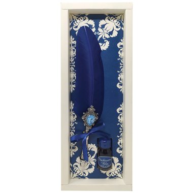 Rubinato Pen Set Swarovski 25/1 Blu