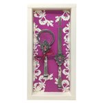 Rubinato Desk Set Swarovski Lente e Apribusta 25/45 Rosso