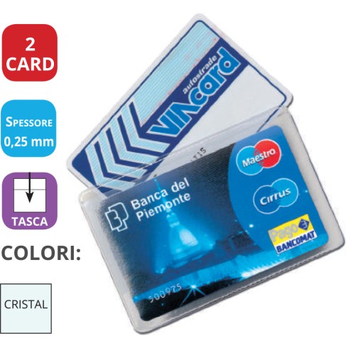 Porta Card Alplast  999 Expo 100 pz.