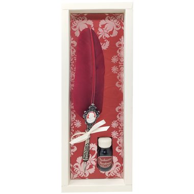 Rubinato Pen Set Cameo 25/9 Rosso