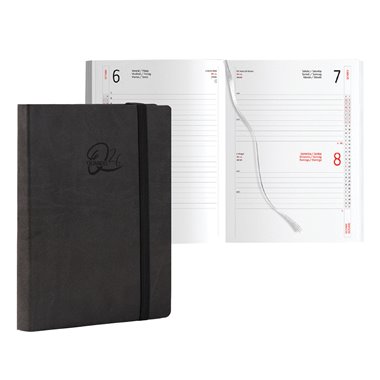 Agenda 26 Quando Femmena 12x17 Giorn. SDA Grigio Scuro