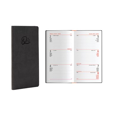 Agenda 26 Quando Femmena  8x15 Settimanale Grigio Scuro